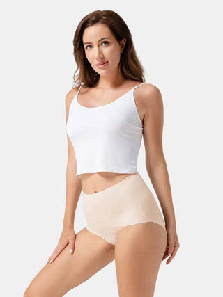 5-Pack Women's Seamless High Waist X-Shape Tummy Control Panties - Mix 5-Pack / M(40–50 kg / 88–110 lbs)