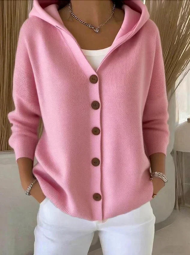 Veste en Tricot avec Capuche