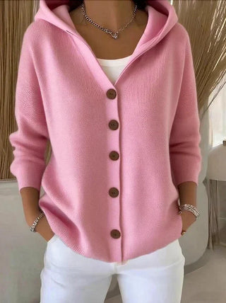 Veste en Tricot avec Capuche