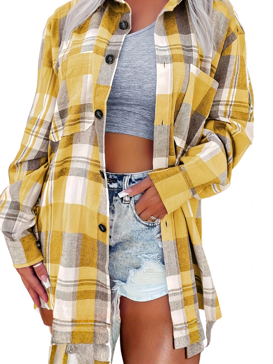 NEVIK | Chemise d’automne à manches longues pour femme