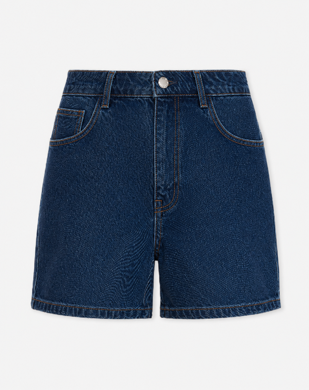 Short en jean coupe mom
