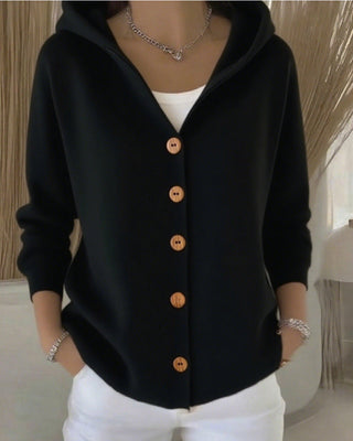 Veste en Tricot avec Capuche