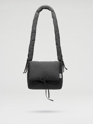Sac porté épaule matelassé Nina en noir