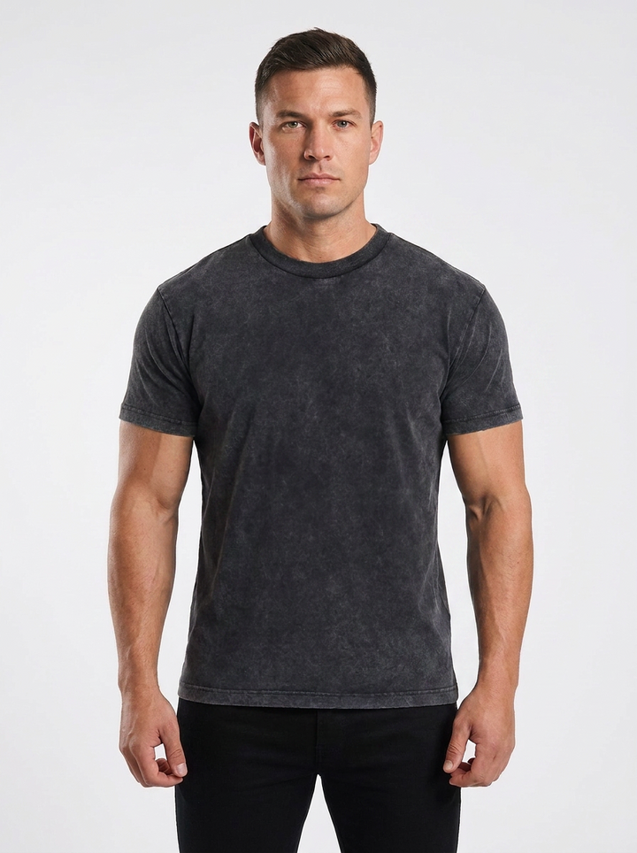 T-shirt essentiel en coton épais