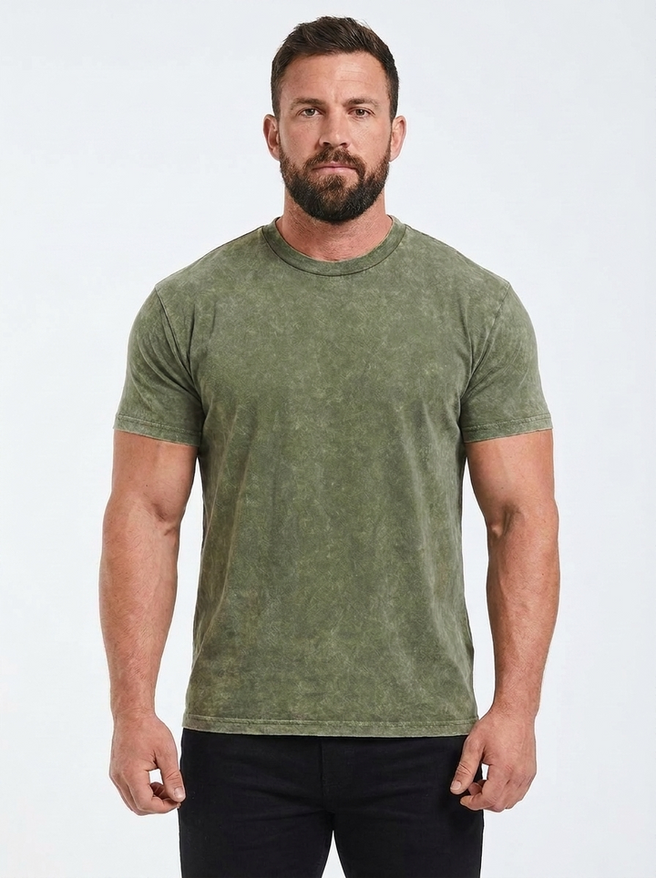 T-shirt essentiel en coton épais